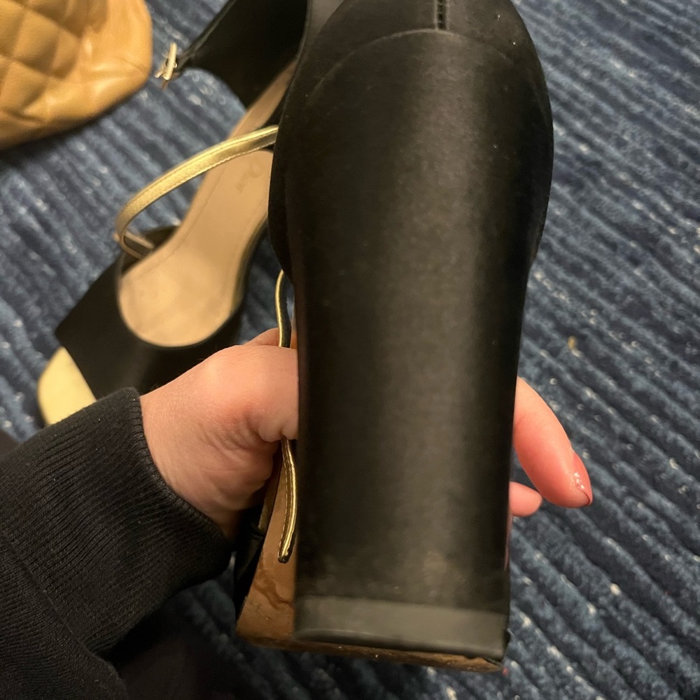 Dior Black and Gold Women's Heels - Picture 8 of 8